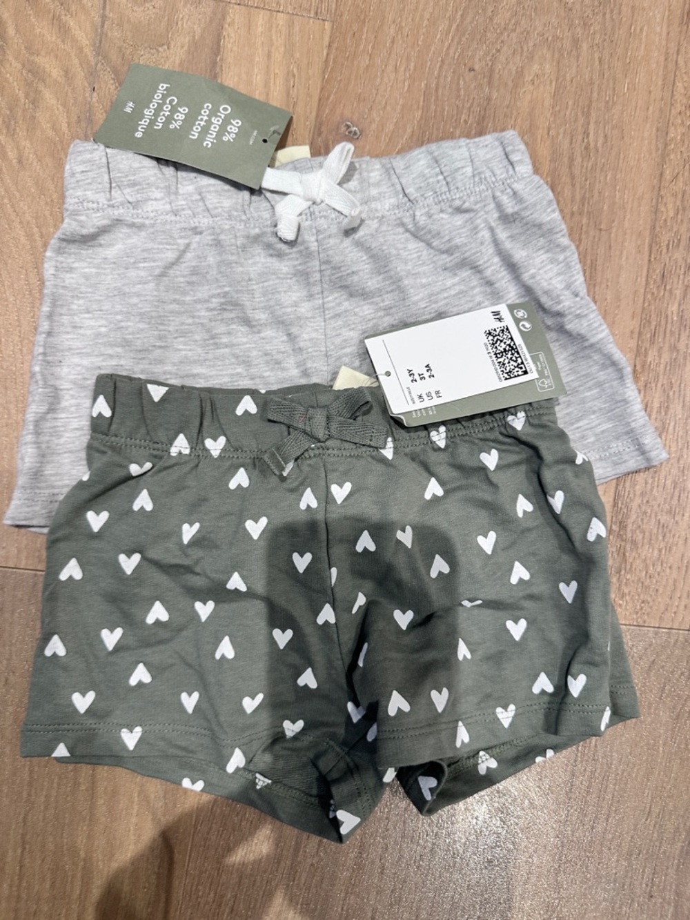 Toddler shorts 2-pack